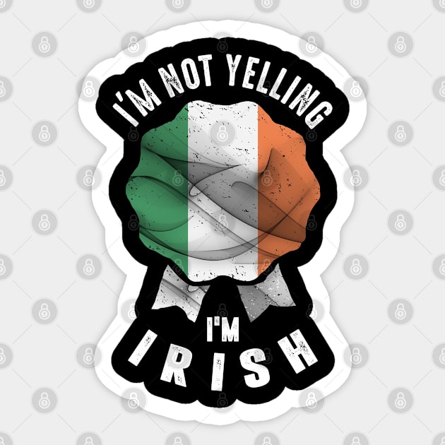 I'm Irish. Sticker by C_ceconello